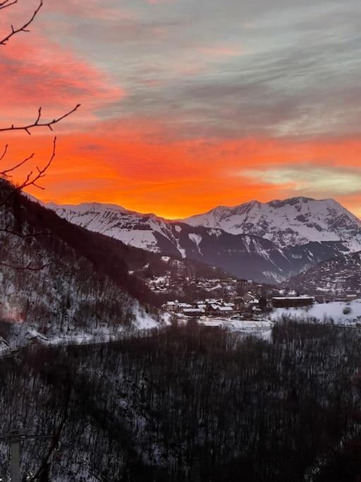 Apartament Le Sarana : 75M2, Calme, Belle Vue Avec Terrasse. Les Deux Alpes Zewnętrze zdjęcie