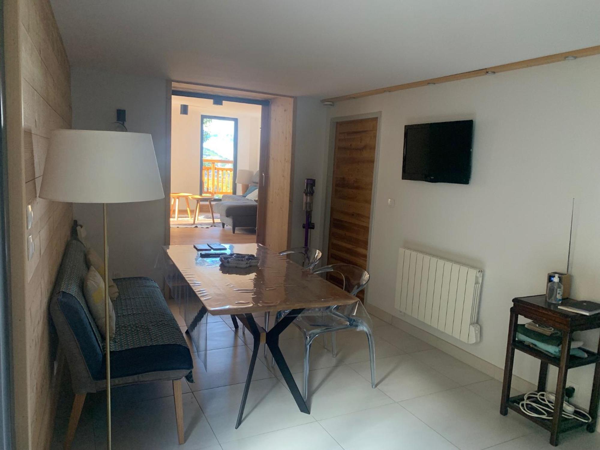 Apartament Le Sarana : 75M2, Calme, Belle Vue Avec Terrasse. Les Deux Alpes Zewnętrze zdjęcie